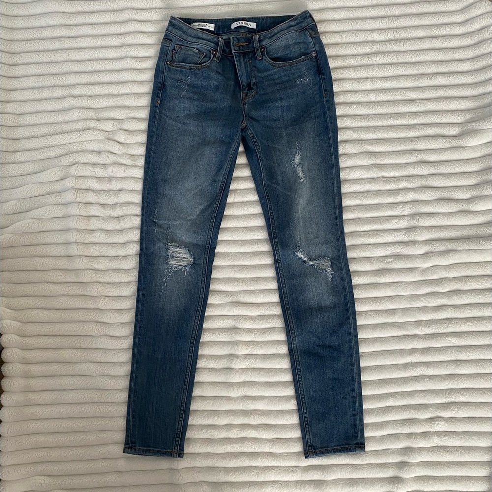 Women’s VIGOSS Jagger Distressed Skinny Jeans Size 26
